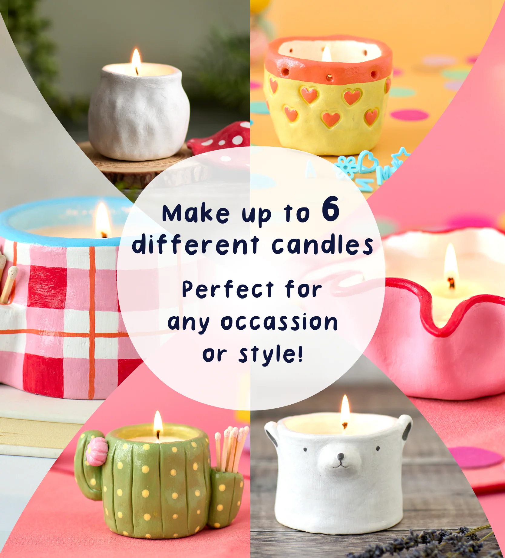 Home Pottery Candle Making Kit - Image 5