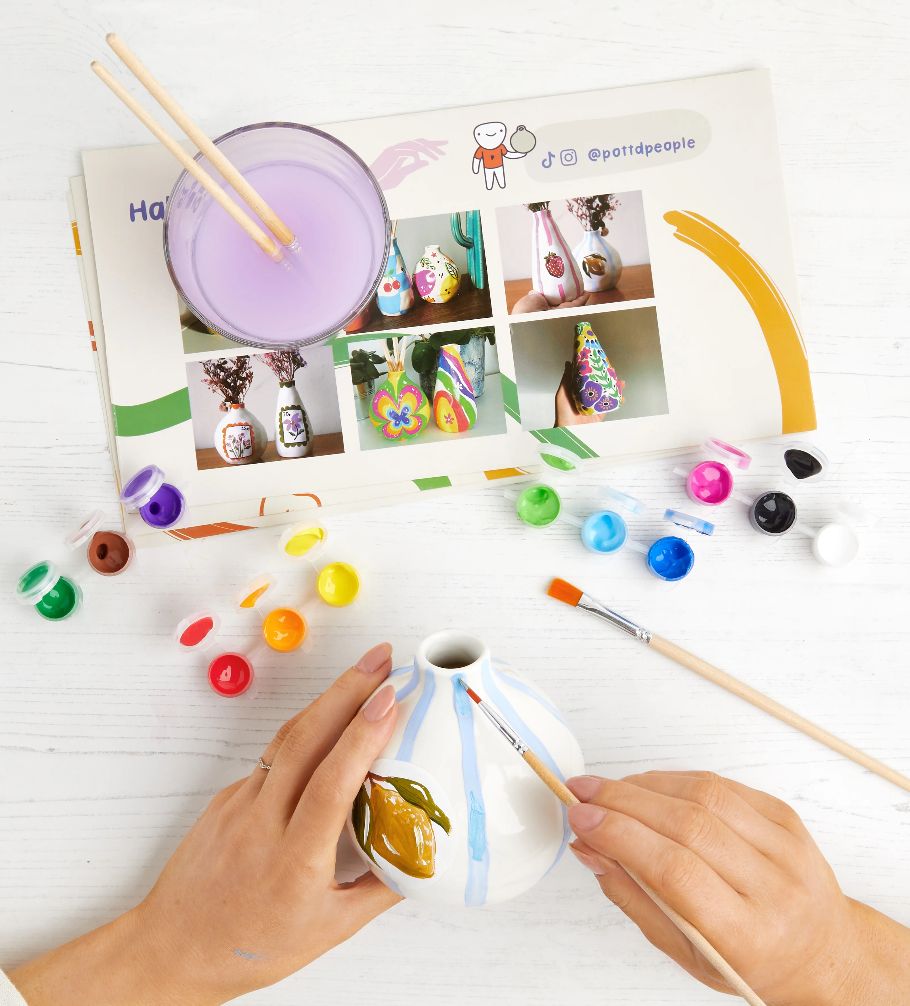 Paintables Mug, Breakfast Set & Vase Bundle - Image 7